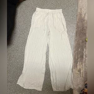 flowy silk pants, size small, worn once